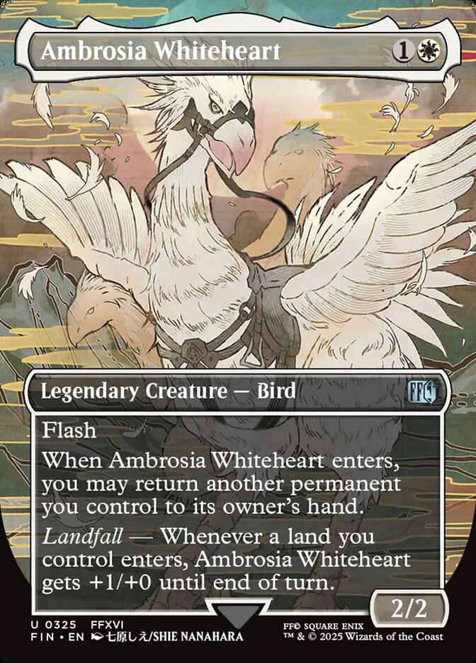 Ambrosia Whiteheart (FIN) (325) / Borderless