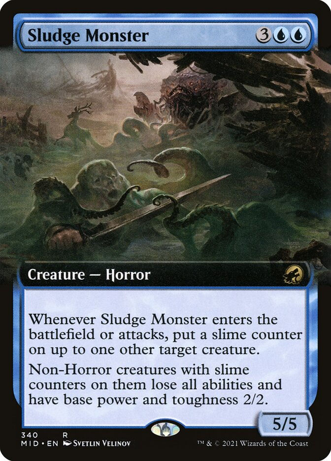 Sludge Monster (MID) (340) / Extended Art