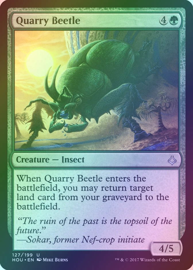 Quarry Beetle (HOU) (127) / Foil