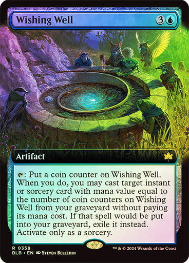 Wishing Well (blb) (358) / Extended Art Foil