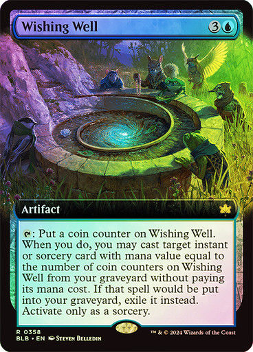 Wishing Well (blb) (358) / Extended Art Foil
