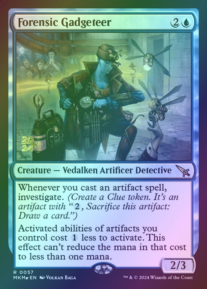 Forensic Gadgeteer (PMKM) (57s) / Foil