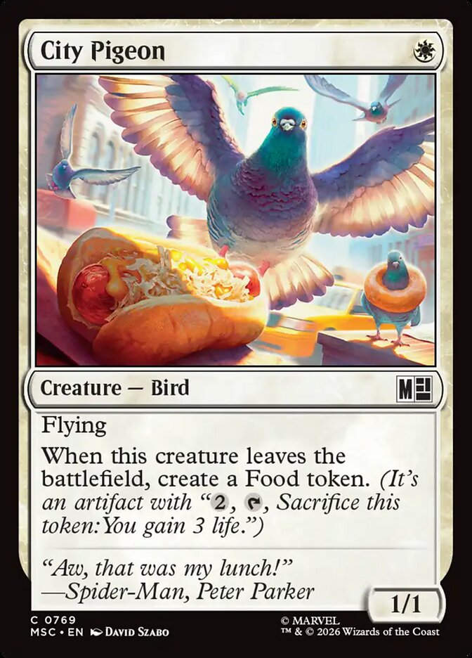 City Pigeon (MSC) (769)