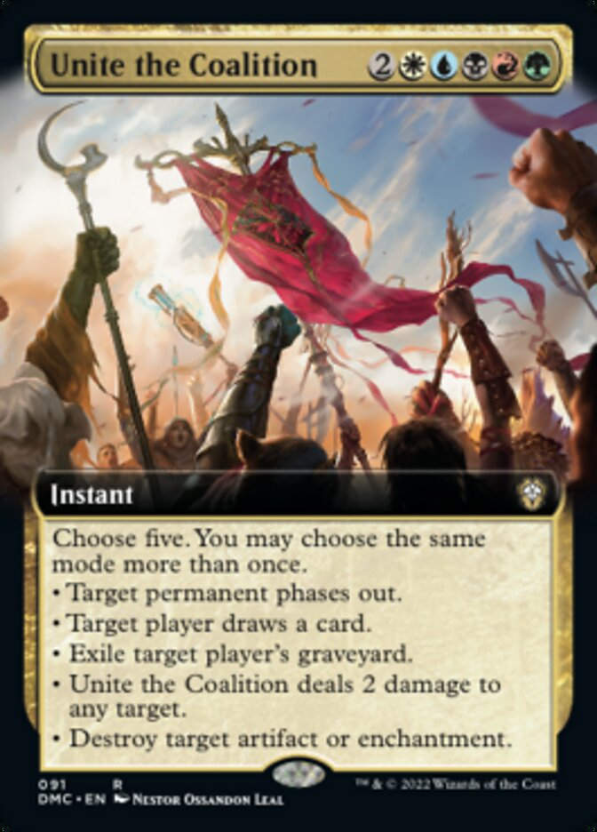 Unite the Coalition (DMC) / Extended Art