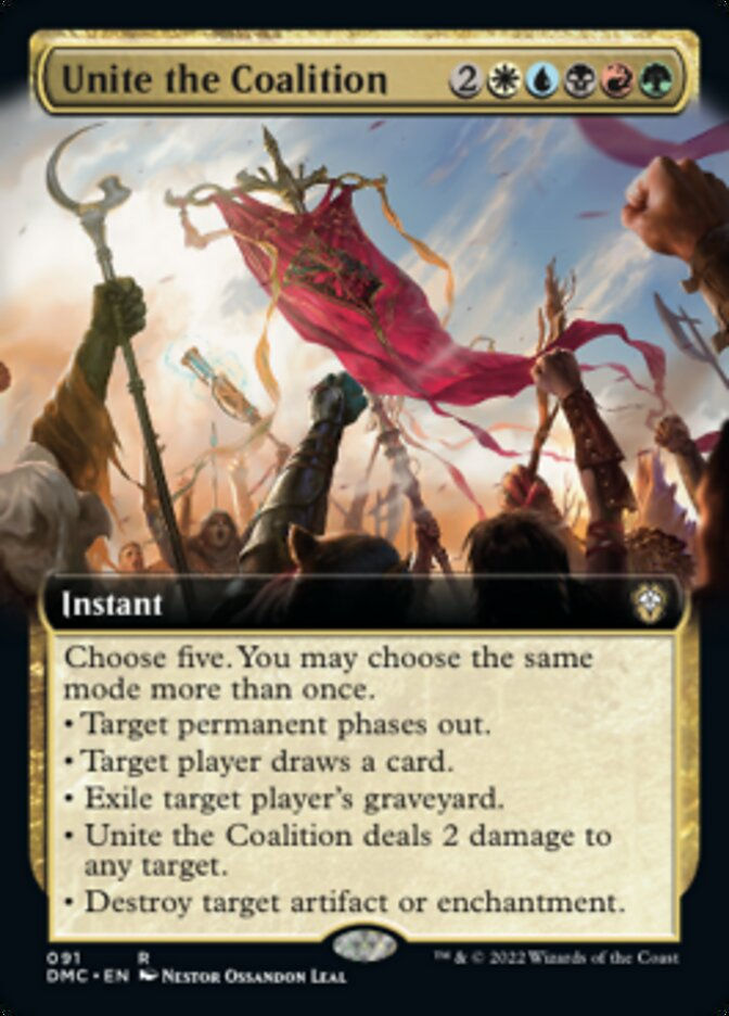 Unite the Coalition (DMC) / Extended Art