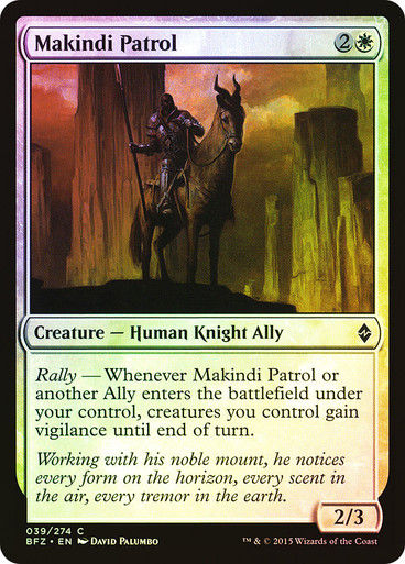Makindi Patrol (BFZ) (39) / Foil
