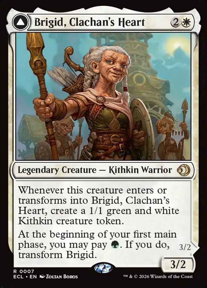 Brigid, Clachan's Heart // Brigid, Doun's Mind (PECL) (7p) — cara 1 de 2