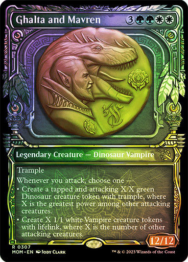Ghalta and Mavren (mom_307) / Showcase / Foil