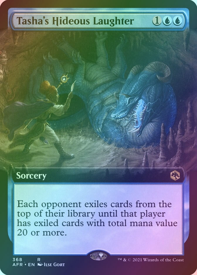 Tasha's Hideous Laughter (AFR) (368) / Extended Art / Foil