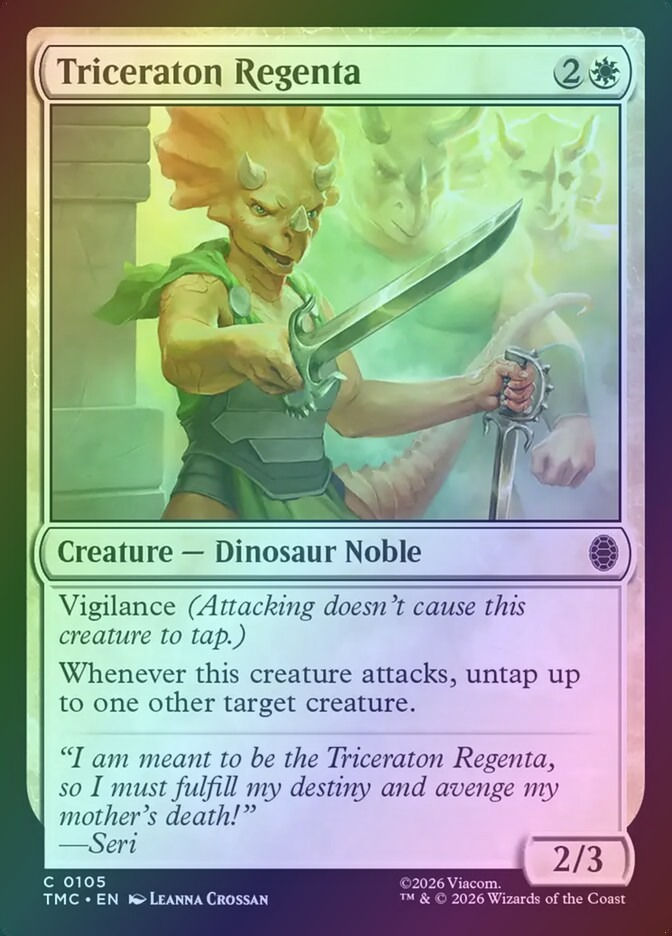 Triceraton Regenta (TMC) (105) / Foil
