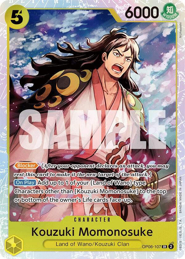 Kouzuki Momonosuke (OP06-107) / Foil