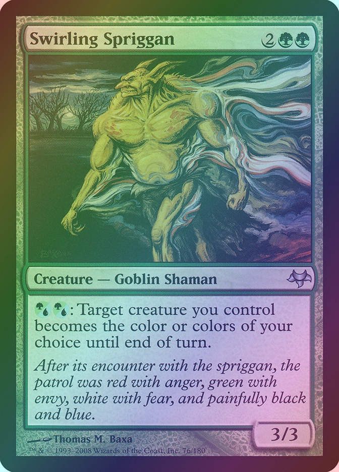 Swirling Spriggan (EVE) (76) / Foil