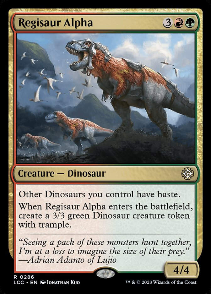 Regisaur Alpha (LCC) (286)