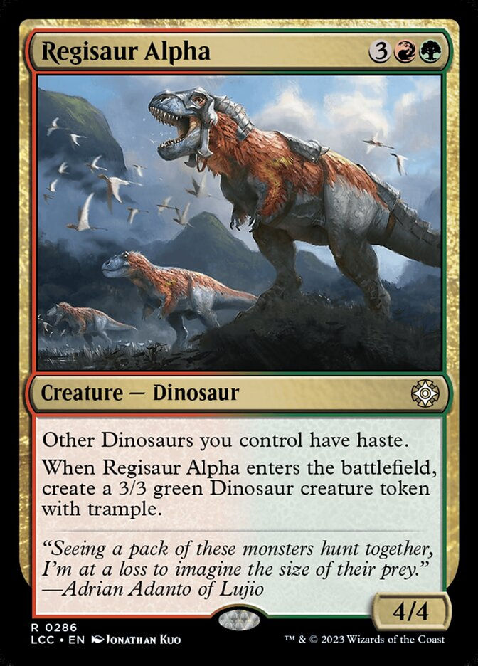 Regisaur Alpha (LCC) (286)