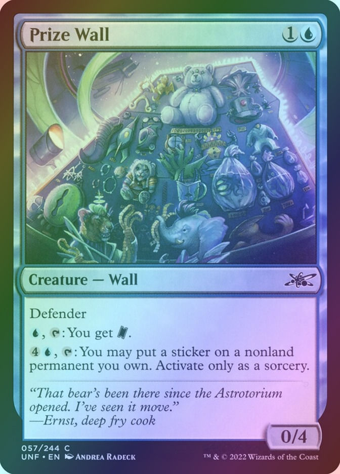 Prize Wall (UNF) (57) / Foil