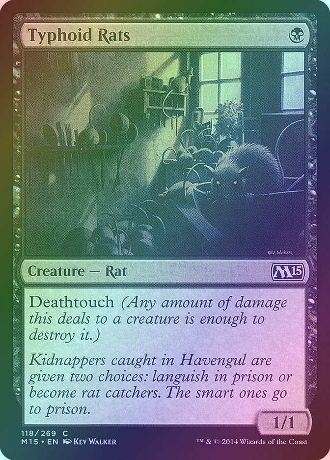 Typhoid Rats (M15) (118) / Foil