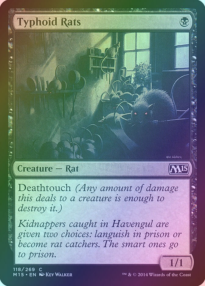 Typhoid Rats (M15) (118) / Foil