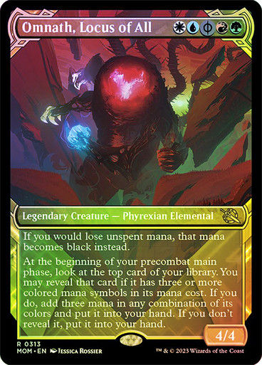 Omnath, Locus of All (mom_313) / Showcase / Foil