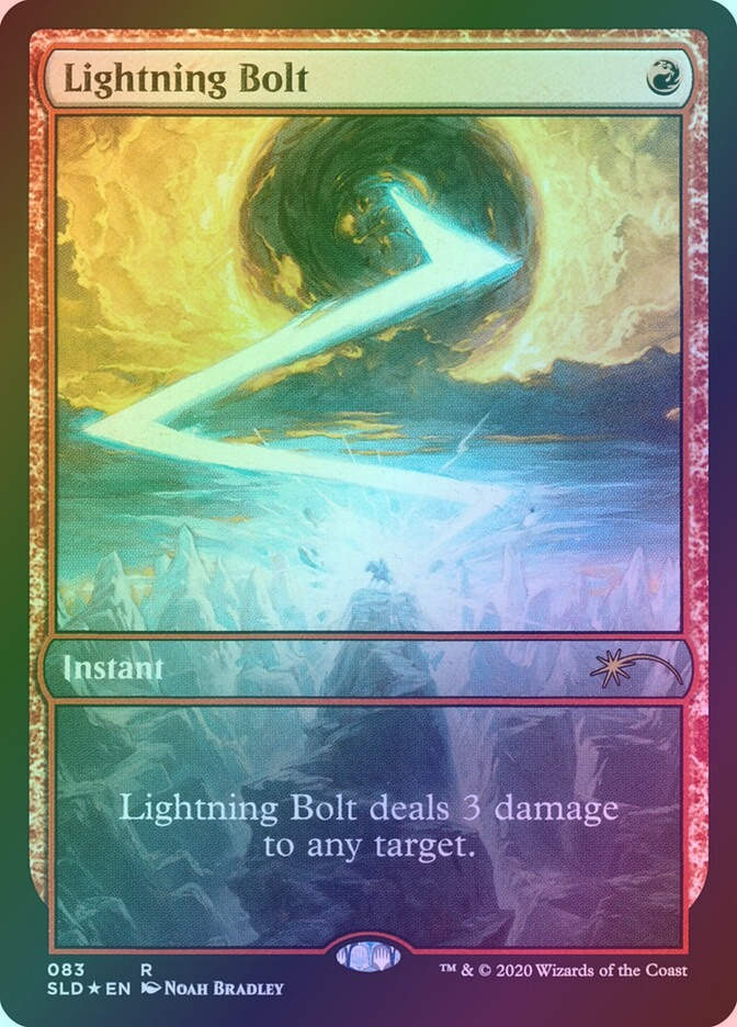 Lightning Bolt (SLD) (83) / Foil