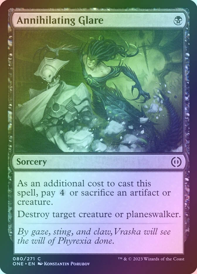 Annihilating Glare (ONE) (80) / Foil