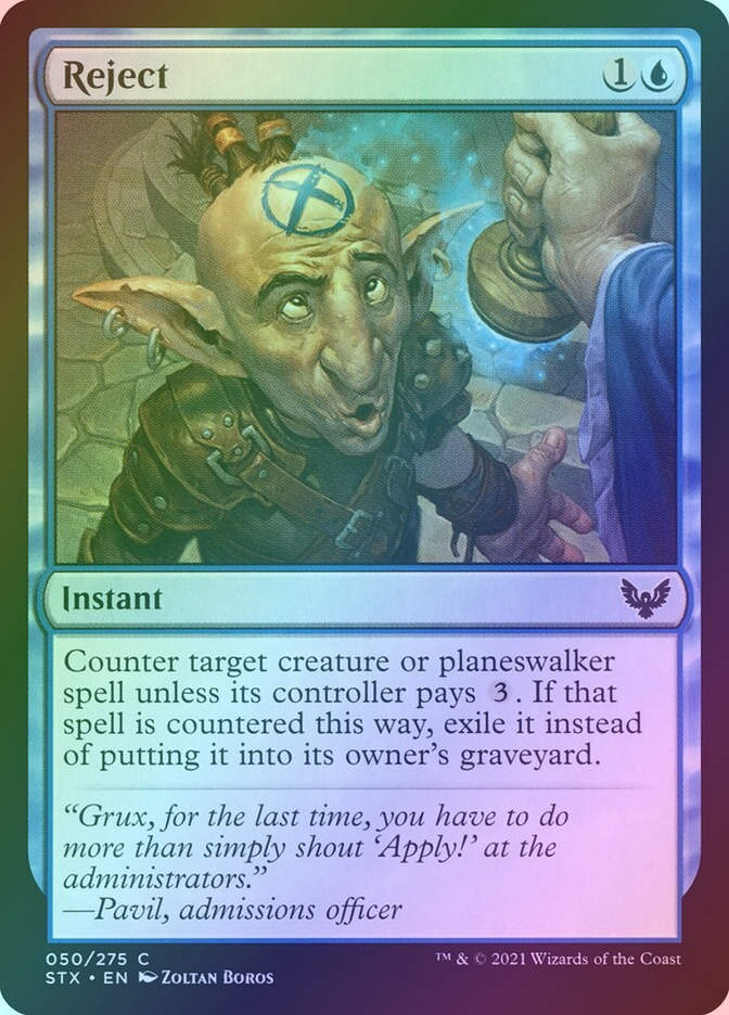 Reject (STX) (50) / Foil