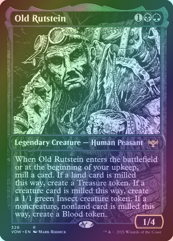 Old Rutstein (VOW) (326) / Showcase / Foil