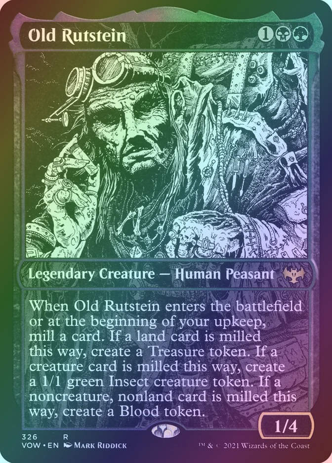 Old Rutstein (VOW) (326) / Showcase / Foil