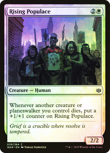 Rising Populace (WAR) (29) / Foil
