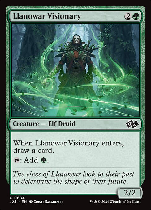 Llanowar Visionary (J25) (684)