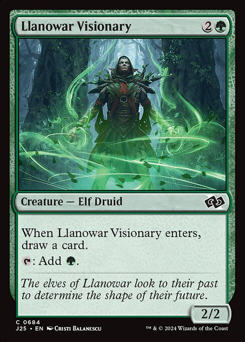 Llanowar Visionary (J25) (684)