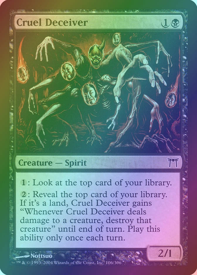 Cruel Deceiver (CHK) (106) / Foil