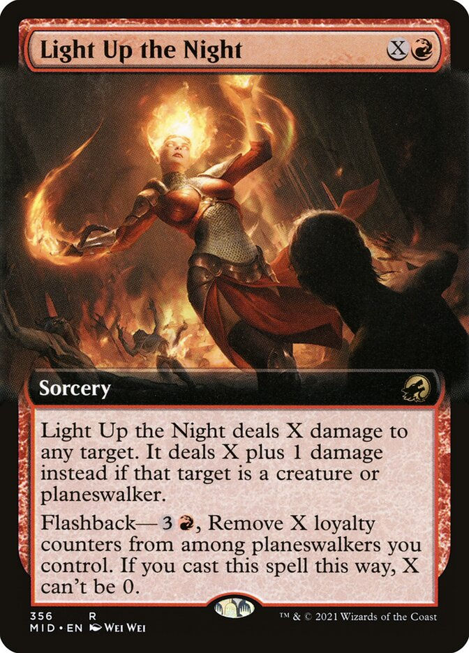 Light Up the Night (MID) (356) / Extended Art