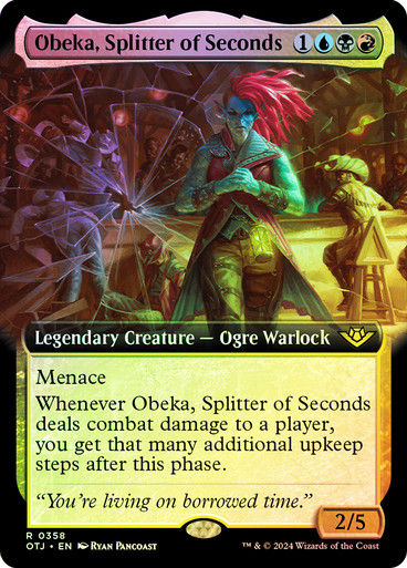 Obeka, Splitter of Seconds (otj) (358) / Foil Extended