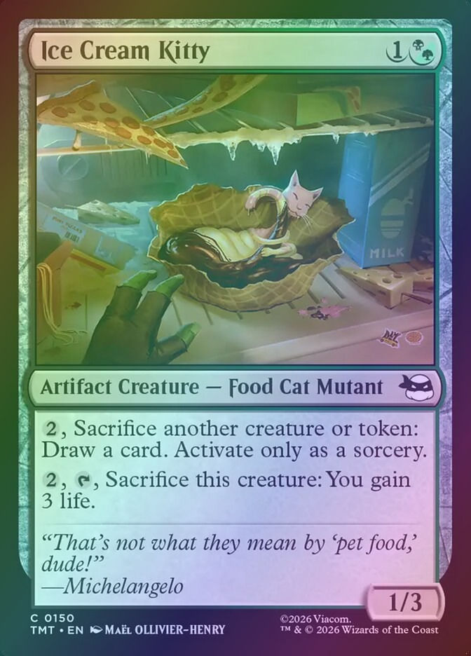 Ice Cream Kitty (TMT) (150) / Foil
