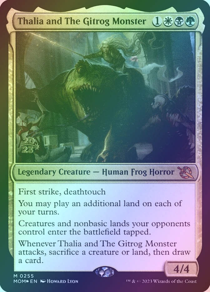 Thalia and The Gitrog Monster (PMOM) (255s) / Foil