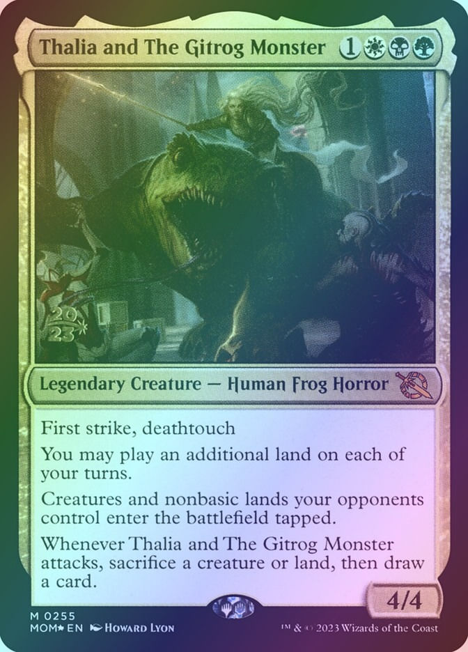 Thalia and The Gitrog Monster (PMOM) (255s) / Foil