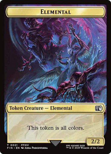 Elemental // Hero Token T09 (TFIN) — cara 1 de 2