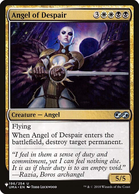 Angel of Despair (PLST) (UMA-196)