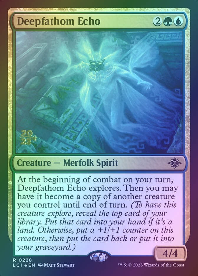 Deepfathom Echo (PLCI) (228s) / Foil