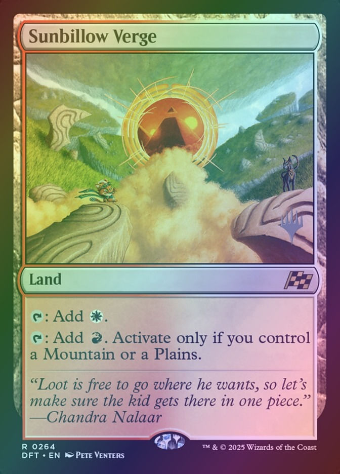 Sunbillow Verge (PDFT) (264p) / Foil
