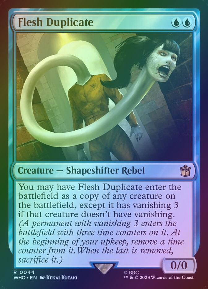 Flesh Duplicate (WHO) (44) / Foil
