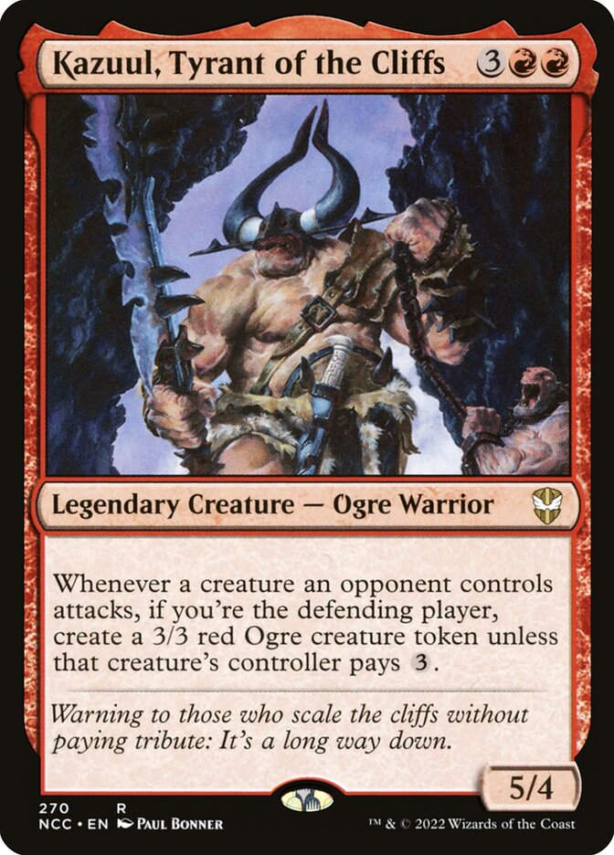 Kazuul, Tyrant of the Cliffs (NCC) (270)