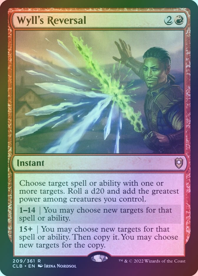 Wyll's Reversal (CLB) (209) / Foil