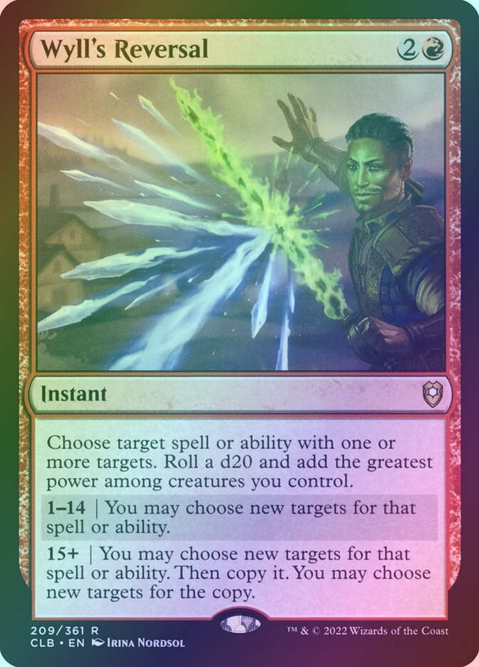Wyll's Reversal (CLB) (209) / Foil