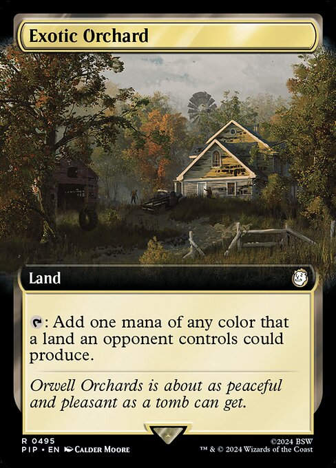 Exotic Orchard (pip) (495) / Extended Art