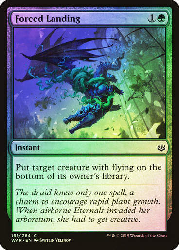 Forced Landing (WAR) (161) / Foil