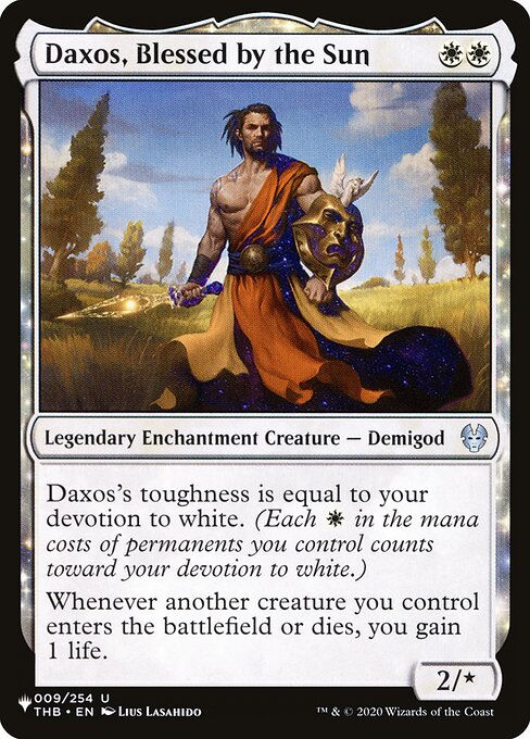 Daxos, Blessed by the Sun (PLST) (THB-9)