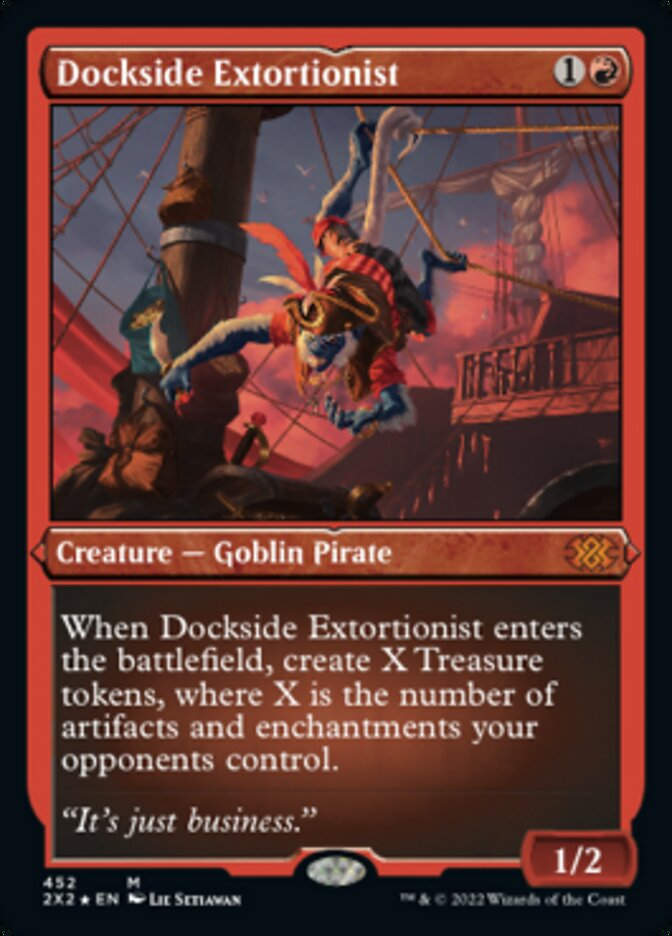 Dockside Extortionist (2X2) / Etched Foil