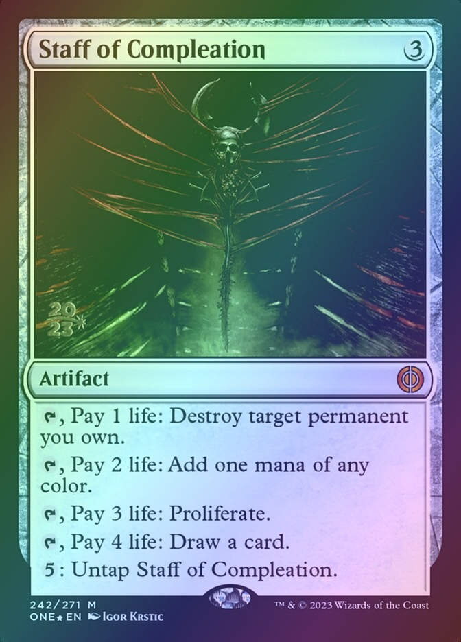 Staff of Compleation (PONE) (242s) / Foil