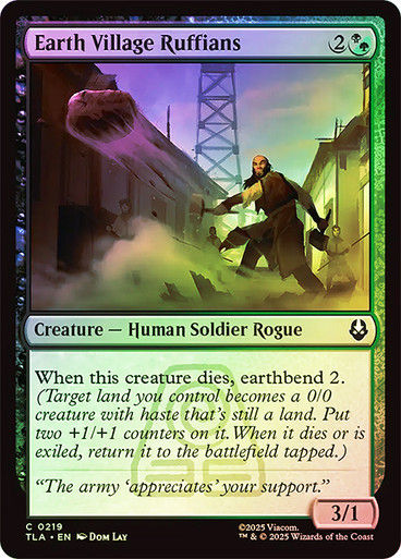 Earth Village Ruffians (TLA) (219) / Foil